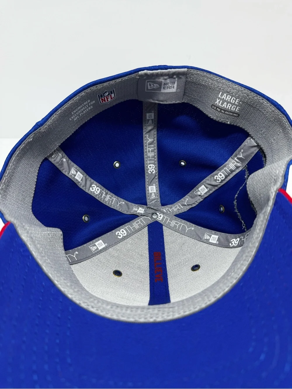 Buffalo Bills New Era NFL Sideline Historic 39THIRTY Flex Hat - L/XL